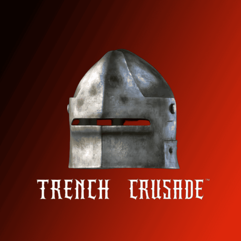Galactic Armory Trench Crusade - New Antioch Sallet Helmet - Product Image Trench Crusade New Antioch Sallet Helmet
