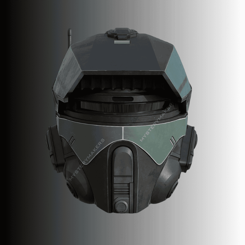 Galactic Racer Helmet raw DIY kit by Mystery Makers - Image 2