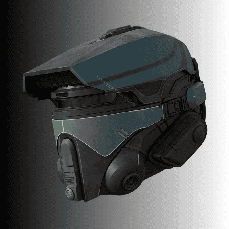 Galactic Racer Helmet raw DIY kit by Mystery Makers - Image 3