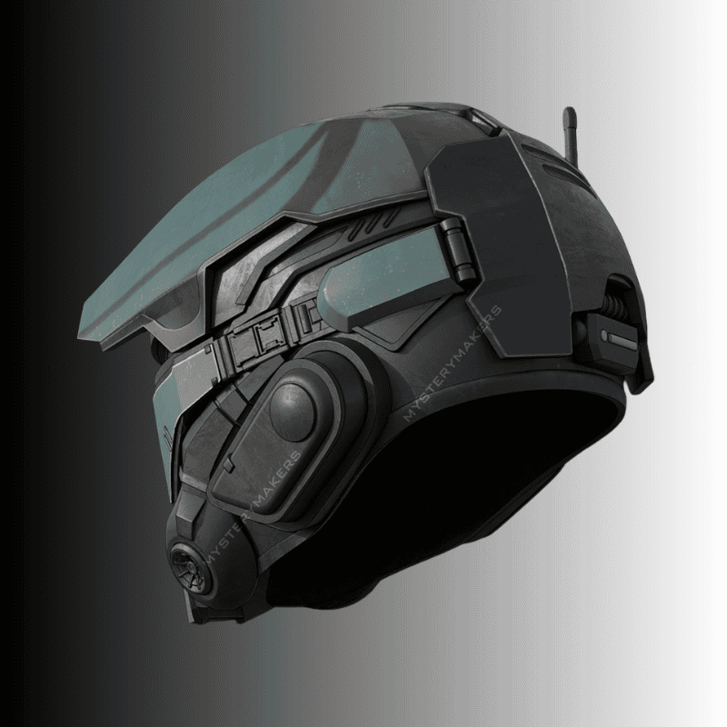 Galactic Racer Helmet raw DIY kit by Mystery Makers - Image 4